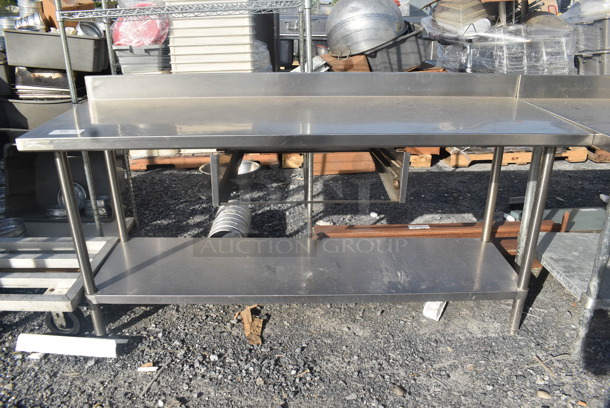 Stainless Steel Table with Undershelf - Image 1 of 5