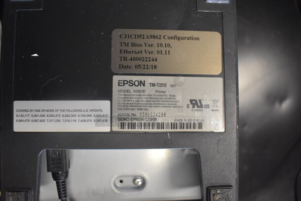 Epson M267E Receipt Printer - Image 4 of 4