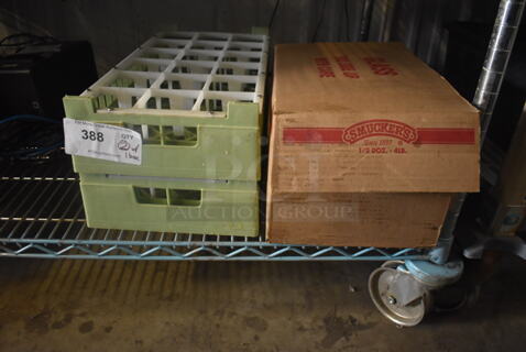 ALL ONE MONEY! 2 Dishwasher Caddies and Box of Black Wire