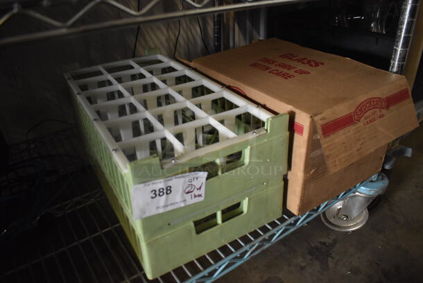 ALL ONE MONEY! 2 Dishwasher Caddies and Box of Black Wire - Image 2 of 3