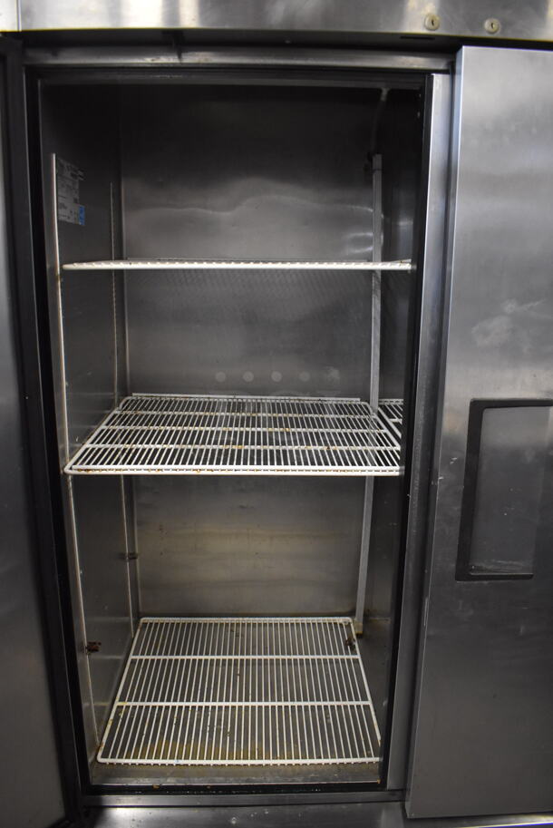 2012 True TS-49 2 Door Commercial Stainless Steel Cooler With Polycoated Racks on Casters 115 Volts 1 Phase Tested and Working! - Image 2 of 5