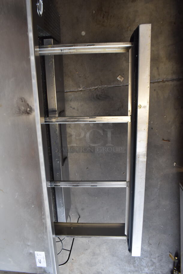 2013 True TRCB-52-60 2 Door Commercial Stainless Steel Refrigerated Chef Base on Casters. 115 Volts Tested and Powers On But Does Not Get Cold - Image 4 of 8