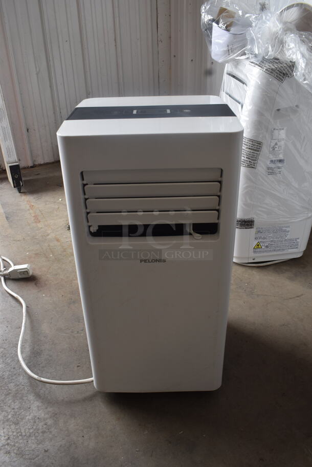 BRAND NEW SCRATCH AND DENT! Pelonis 8,000 BTU 8K Portable Air Conditioner, Dehumidifier & Fan PAP08R1BWT. 115 Volts, 1 Phase. Tested and Working! - Image 2 of 4