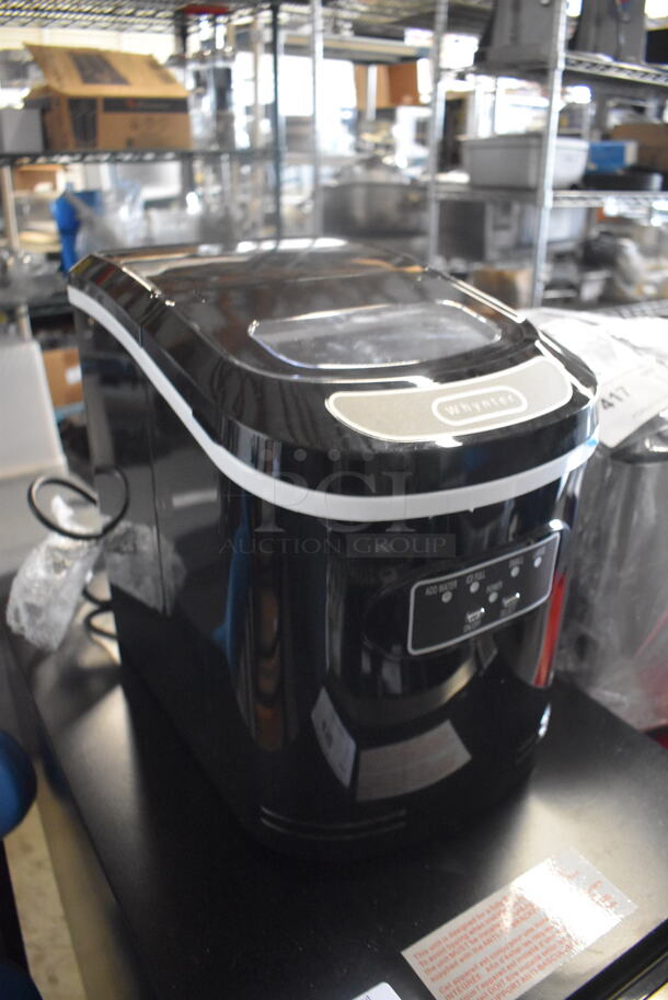 BRAND NEW SCRATCH AND DENT! Whynter Portable 27lb Compact Portable Countertop Ice Maker IMC-270MS. 120 Volt 1 Phase. Tested and Working! - Image 3 of 6