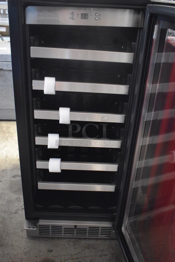 BRAND NEW SCRATCH AND DENT! Danby Silhouette 15" Built In 28 Bottle Wine Cooler DWC031D1BSSPR. 115 Volt 1 Phase. Tested and Working! - Image 3 of 5