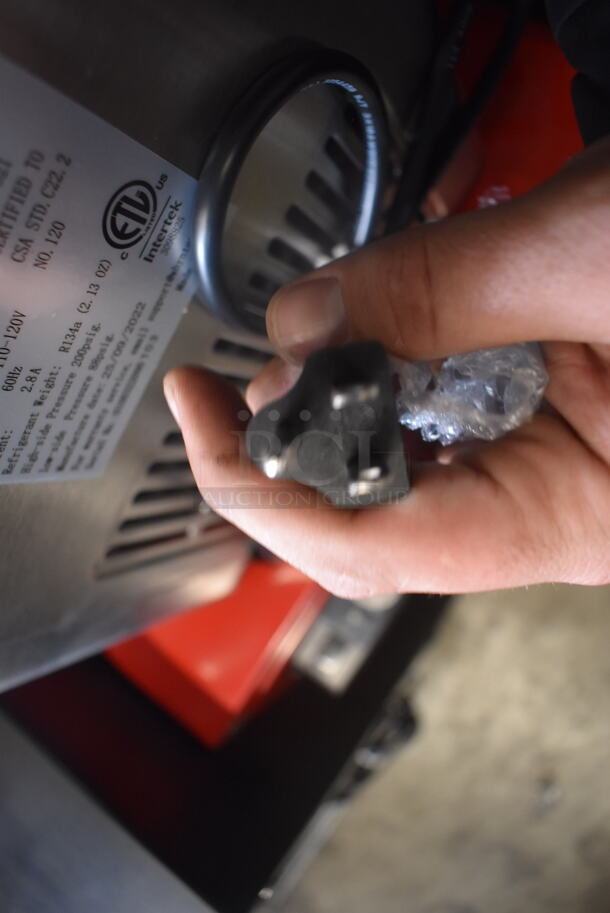 BRAND NEW SCRATCH AND DENT! Whynter ICM-201SB Commercial Stainless Steel Countertop Ice Cream Maker. 110-120 Volts. Tested and Working! - Image 5 of 5