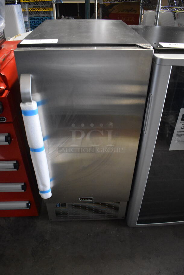 BRAND NEW SCRATCH AND DENT! Whynter UIM-502SS Commercial Stainless Steel Freestanding Ice Maker with Poly Bin. 115 Volts. Tested and Working! - Image 1 of 6