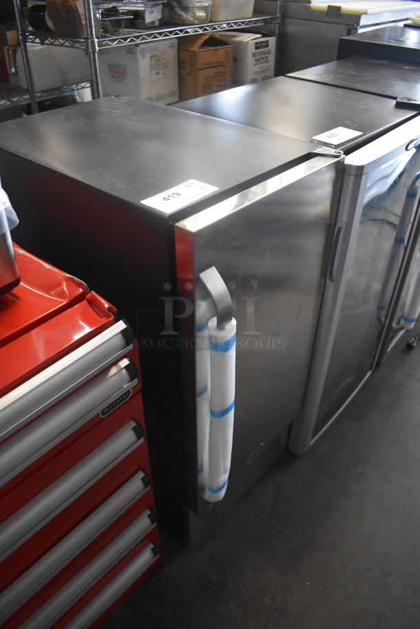 BRAND NEW SCRATCH AND DENT! Whynter UIM-502SS Commercial Stainless Steel Freestanding Ice Maker with Poly Bin. 115 Volts. Tested and Working! - Image 2 of 6