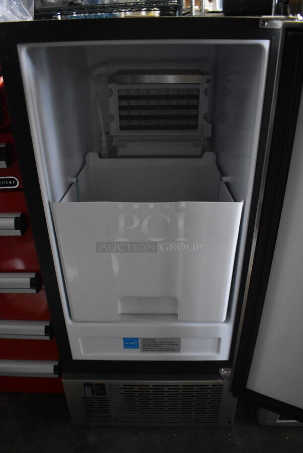BRAND NEW SCRATCH AND DENT! Whynter UIM-502SS Commercial Stainless Steel Freestanding Ice Maker with Poly Bin. 115 Volts. Tested and Working! - Image 4 of 6