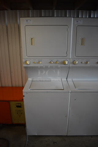 Electrolux FGX831FS5 Natural Gas Powered Washer Dryer Combo. 120 Volt