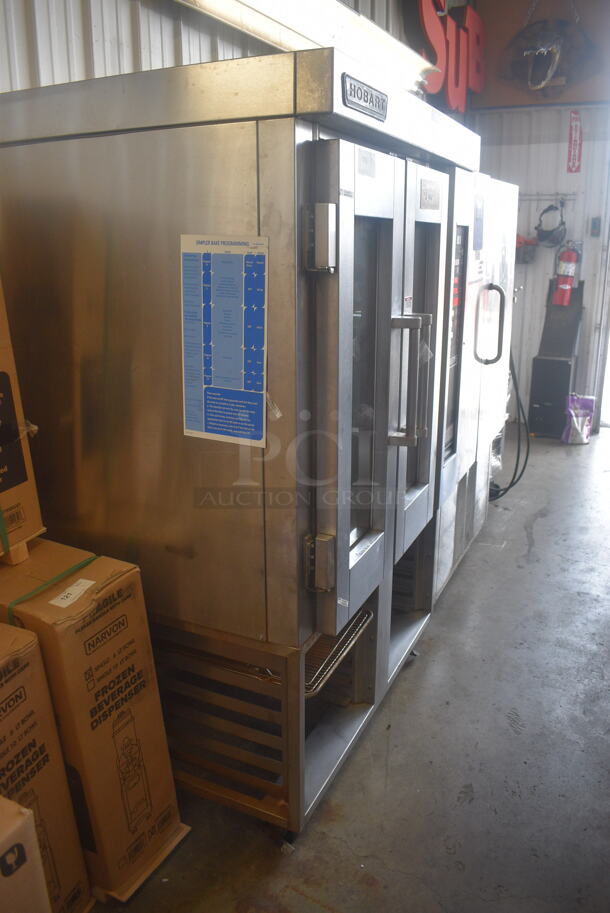 Hobart OV300E HO300E Electric Powered Rotating Rack Oven on Double Pan Rack on Commercial Casters. 208/240/480/3 Phase - Image 2 of 12