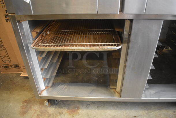 Hobart OV300E HO300E Electric Powered Rotating Rack Oven on Double Pan Rack on Commercial Casters. 208/240/480/3 Phase - Image 5 of 12