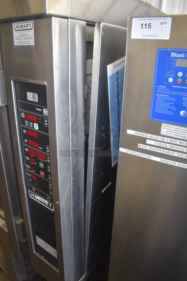 Hobart OV300E HO300E Electric Powered Rotating Rack Oven on Double Pan Rack on Commercial Casters. 208/240/480/3 Phase - Image 8 of 12