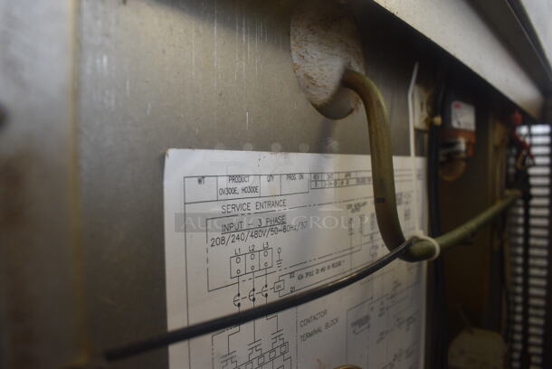 Hobart OV300E HO300E Electric Powered Rotating Rack Oven on Double Pan Rack on Commercial Casters. 208/240/480/3 Phase - Image 9 of 12