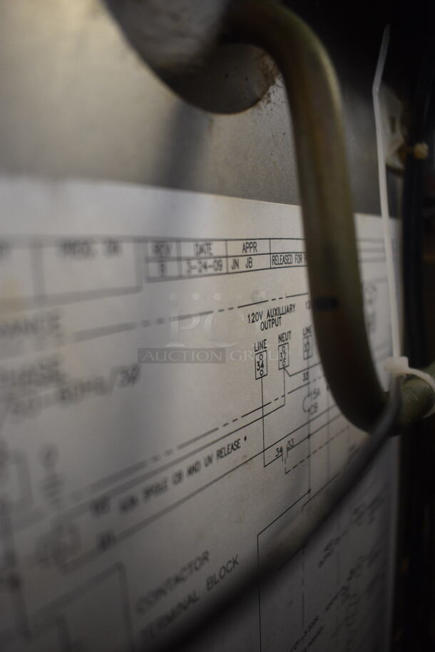 Hobart OV300E HO300E Electric Powered Rotating Rack Oven on Double Pan Rack on Commercial Casters. 208/240/480/3 Phase - Image 11 of 12