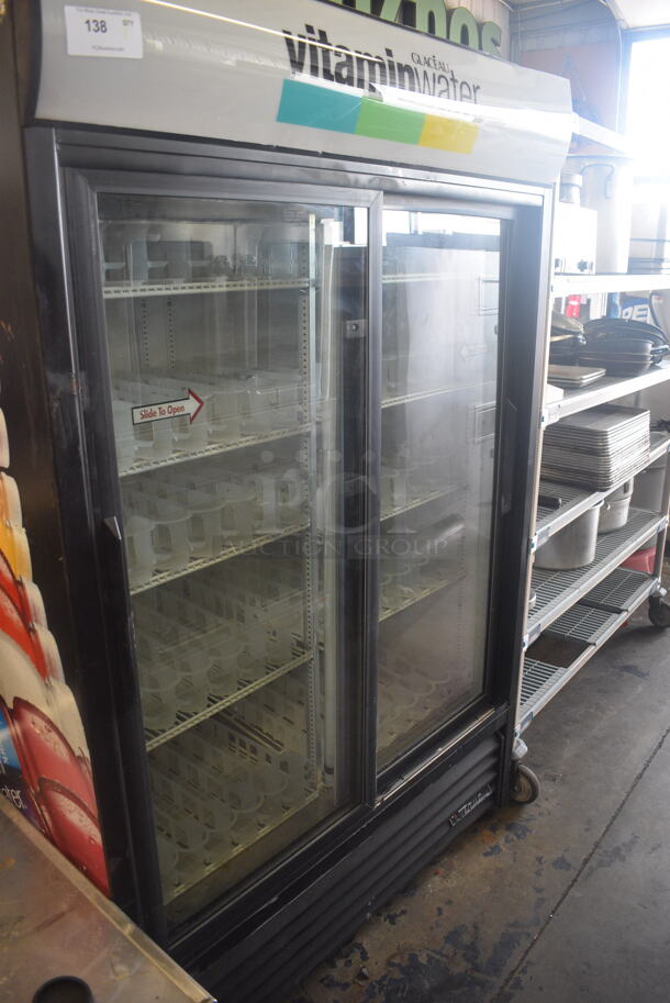 True GDM-45 Refrigerated Cooler Merchandiser 2 Door. 115 Volts. Tested and Working!