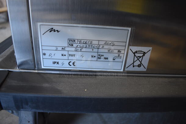 BRAND NEW! 2014 Moduline FR061E Steam Oven on Commercial Casters. 208 Volt 3 Phase. Tested and Working! - Image 7 of 9