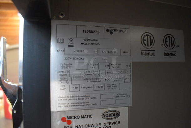 BRAND NEW! 2019 Micro Matic MDD 23 E Pro Line Kegerator No Tower. 220 Volt 1 Phase. Tested and Working! - Image 5 of 7