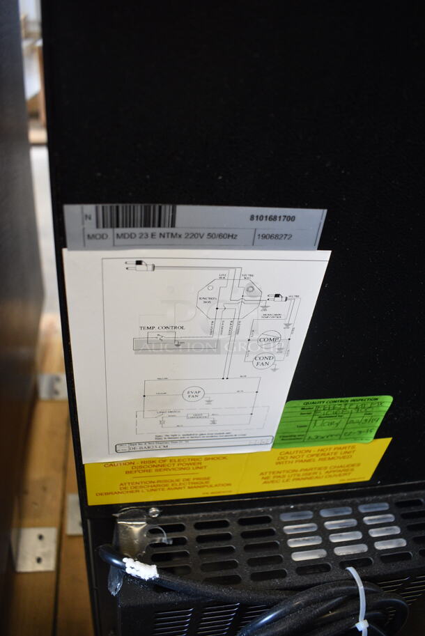 BRAND NEW! 2019 Micro Matic MDD 23 E Pro Line Kegerator No Tower. 220 Volt 1 Phase. Tested and Working! - Image 6 of 7