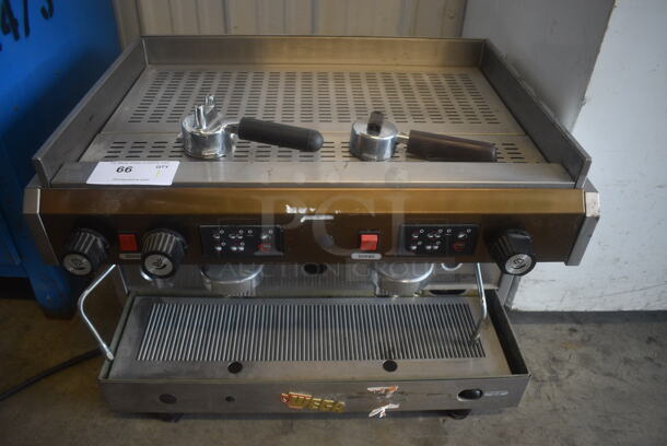 Wega Antares EVD 2N 2 Group Espresso Machine. 230 Volts