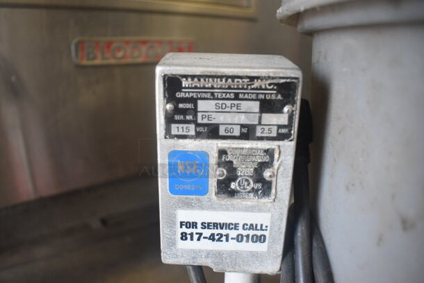 Mannhart SD-PE Salad Dryer Floor Model. 115 Volt. Tested and Working! - Image 5 of 6