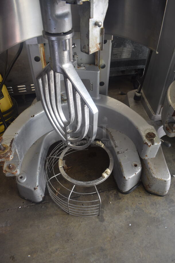 Hobart Legacy HL800 80 Quart Dough Mixer w/ Paddle and Bowl Guard. 200-240 Volt 3 Phase - Image 3 of 6