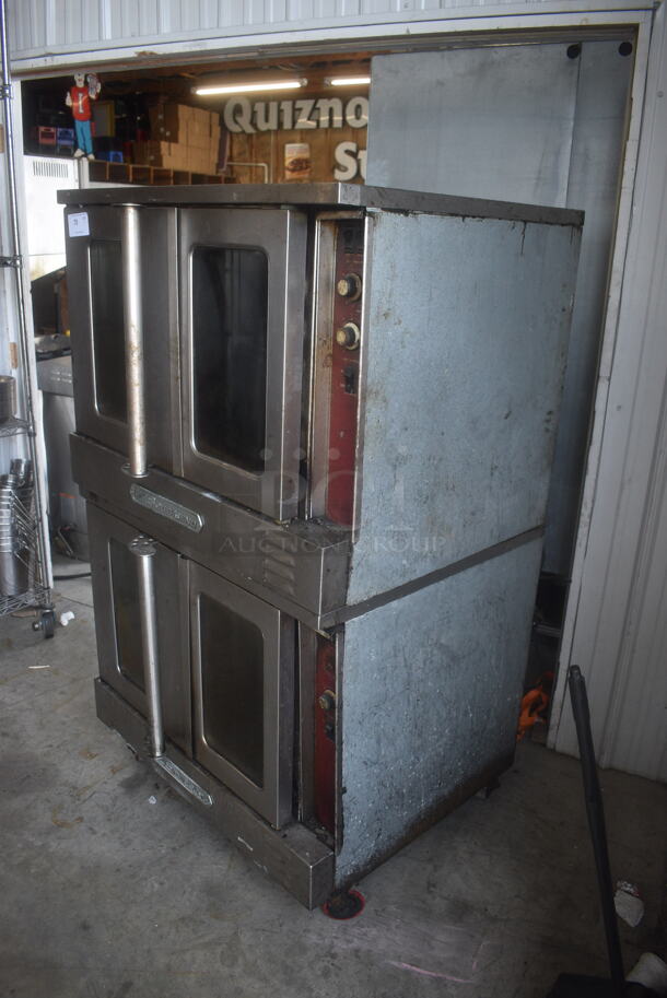 2 Southbend Full Size Natural Gas Convection Ovens with Racks on Commercial Casters. 2 Times Your Bid! - Image 3 of 8