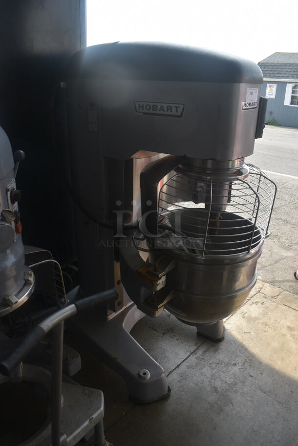 Hobart Legacy HL800 80 Quart Dough Mixer w/ Bowl Guard, Paddle and Stainless Steel Bowl. 200-240 Volts 3 Phase - Image 2 of 6