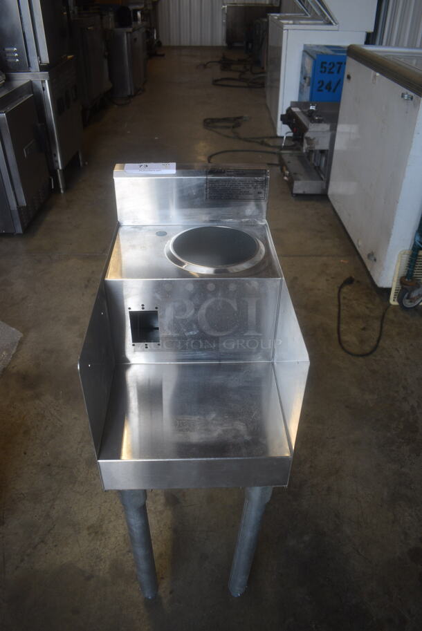 IN ORIGINAL BOX! Eagle MA4-18 12" Modular Liquid Waste Step-Down Add-On for 1800 Series Underbar Units.  - Image 1 of 7