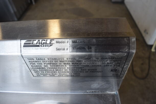 IN ORIGINAL BOX! Eagle MA4-18 12" Modular Liquid Waste Step-Down Add-On for 1800 Series Underbar Units.  - Image 4 of 7