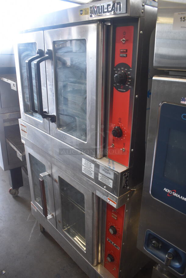 2 Vulcan Full Size Electric Convection Ovens. Top is VC4ED 480 Volts 1 or 3 Phase. Bottom is VC4ED-10 480 Volts 1 or 3 Phase. 2 Times Your Bid! - Image 3 of 10
