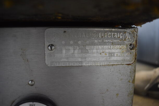GE CG20A Countertop Griddle 220-240 Volts 1 or 3 Phase - Image 4 of 6