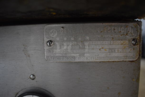 GE CG20A Countertop Griddle 220-240 Volts 1 or 3 Phase - Image 5 of 6