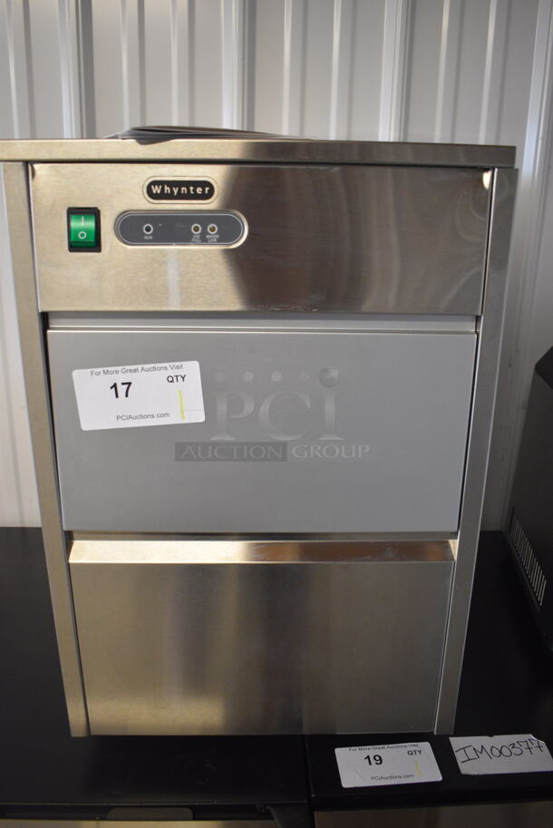 BRAND NEW SCRATCH AND DENT! Whynter Freestanding Ice Maker Machine 44lbs Daily Stainless FIM-450HS. 115 Volts. Tested and Working!