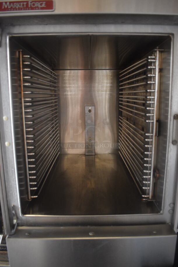 Market Forge 2 Compartment Convection Natural Gas Powered Convection Steam Cooker ST-10 ST10M24G - Image 5 of 12