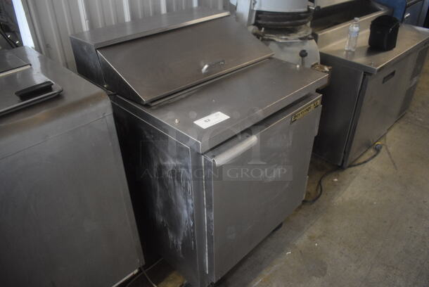 Beverage Air SP27 Sandwich Salad Mega Top Prep Table on Commercial Casters. 115 Volts. Tested and Working! - Image 2 of 8