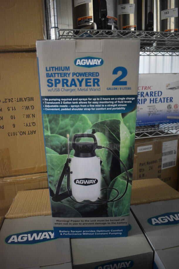 ALL ONE MONEY! 3 Cases of 6 NEW Agway Lawn and Garden Sprayers