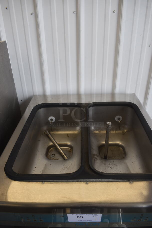 Taylor 2 Flavor Air Cooled Ice Cream Yogurt Machine 339-27. See Pics for Damage. 208-230 Volts 1 Phase - Image 4 of 8