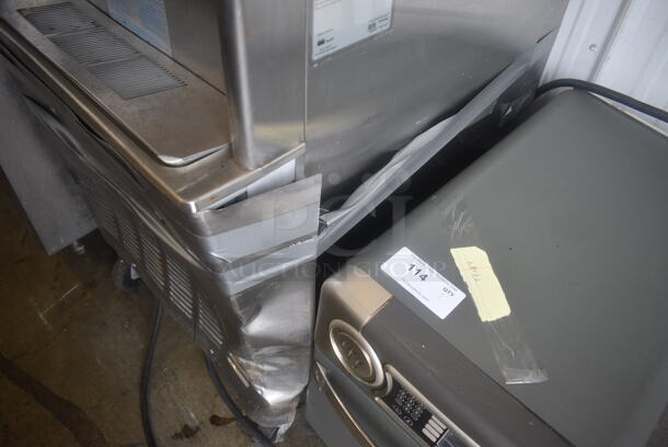 Taylor 2 Flavor Air Cooled Ice Cream Yogurt Machine 339-27. See Pics for Damage. 208-230 Volts 1 Phase - Image 6 of 8