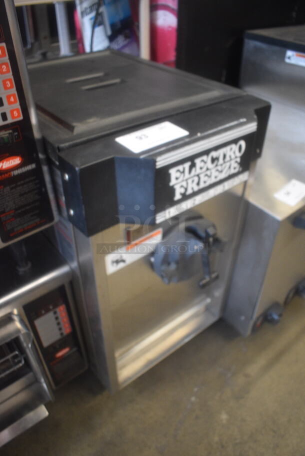 Electro Freeze CS4-242 Compact Single Flavor Air Cooled Yogurt Ice Cream Machine. 115 Volt 1 Phase.  - Image 2 of 6