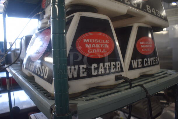 4 Lighted Car Toppers. 4 Times Your Bid! - Image 3 of 5