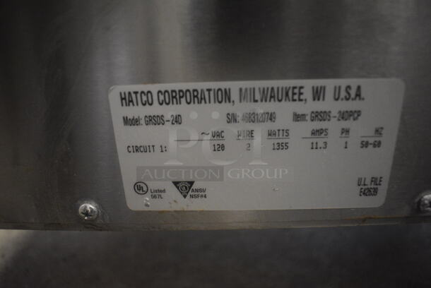 Hatco GRSDS-24D 2 Tier Warmer. 120 Volts 1 Phase. Tested and Working! - Image 6 of 7