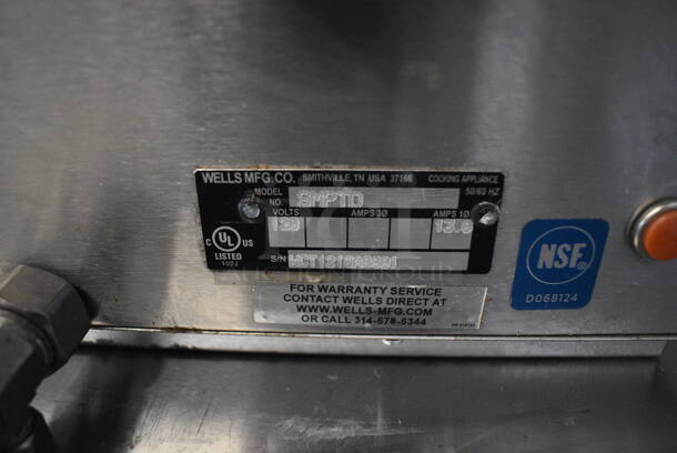Wells Countertop Full Size Warmer SMPTD. 120 Volts. Tested and Does Not Power On - Image 4 of 5