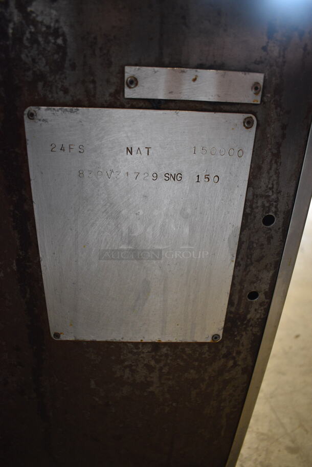 Pitco 24FS Donut Fryer Natural Gas Powered on Commercial Casters. 150,000 BTU - Image 5 of 6