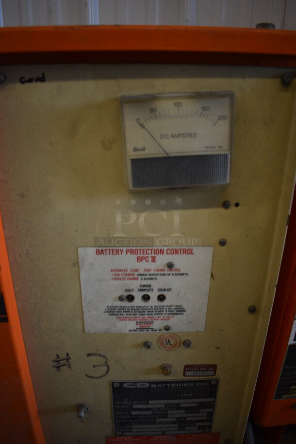 C&D Ferro V Commercial Battery Charger AutoReg FR18CE135G. 208/240/480 Volt 1 Phase - Image 4 of 7