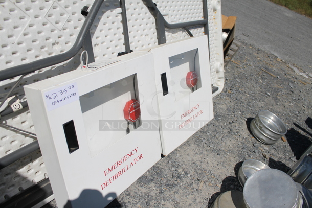 2 AED Wall Mount Enclosures. 2 Times Your Bid!  - Image 4 of 6