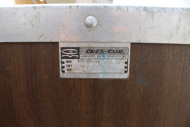 Cres-Cor Enclosed Pan Rack Model 113-196-12 - Image 4 of 4