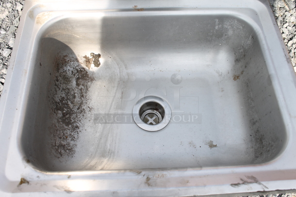 Stainless Steel Wall Mount Sink - Image 2 of 4