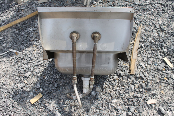 Stainless Steel Wall Mount Sink - Image 4 of 4