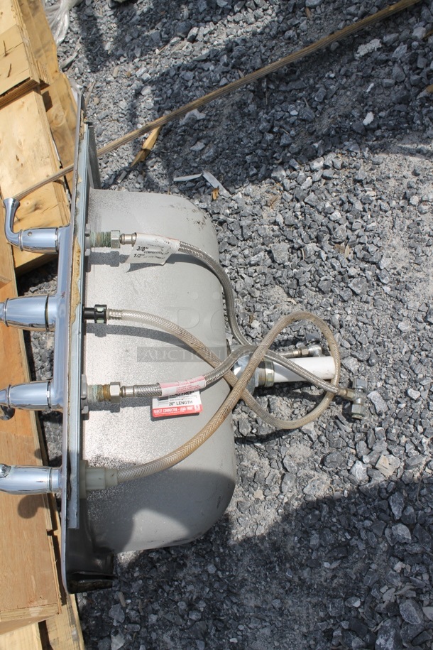 Stainless Steel Drop In Sink w/ Faucet and Sprayer - Image 4 of 4